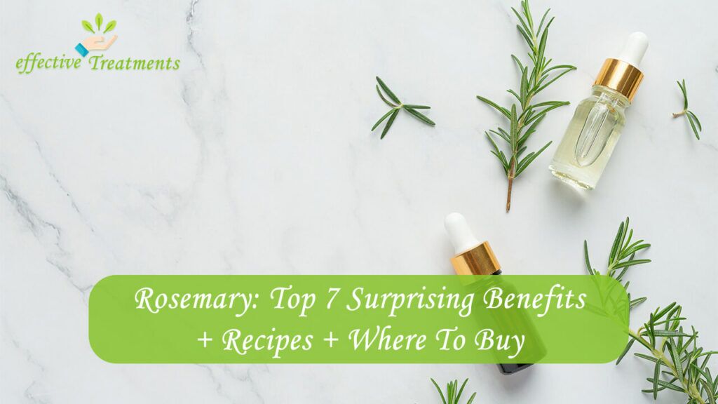 Rosemary Top 7 Surprising Benefits + Recipes + Where To Buy